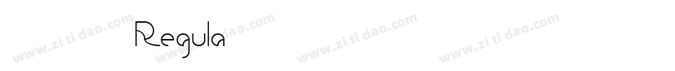 点字美玲体 Regula字体转换